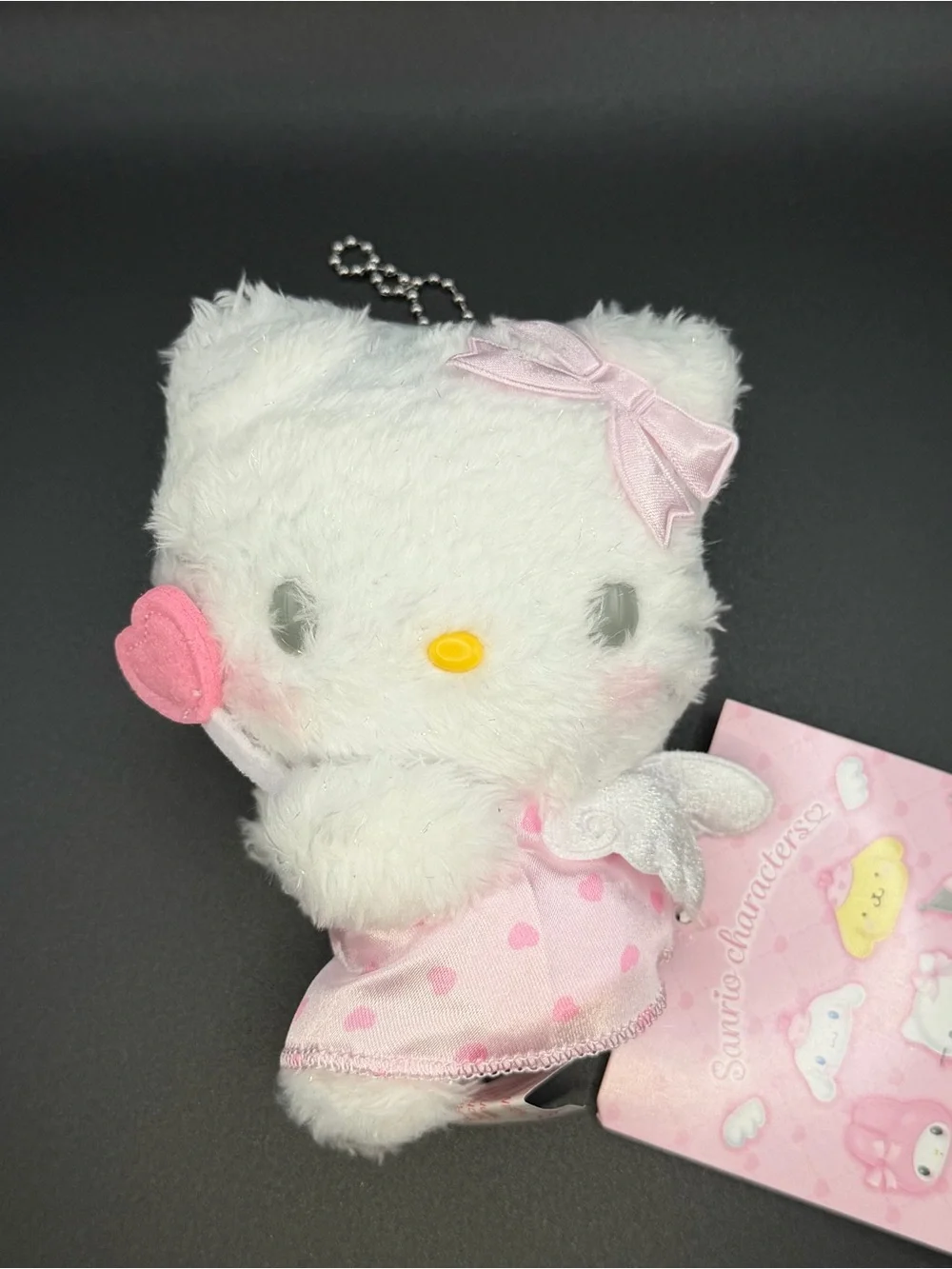 Sanrio the second series cupid Hello Kitty  keychain/plush MK109